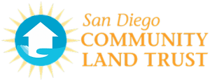 Logo for San Diego Community Land Trust