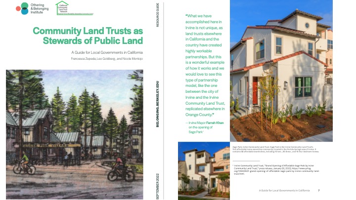 New resource for CLT partners and government stakeholders